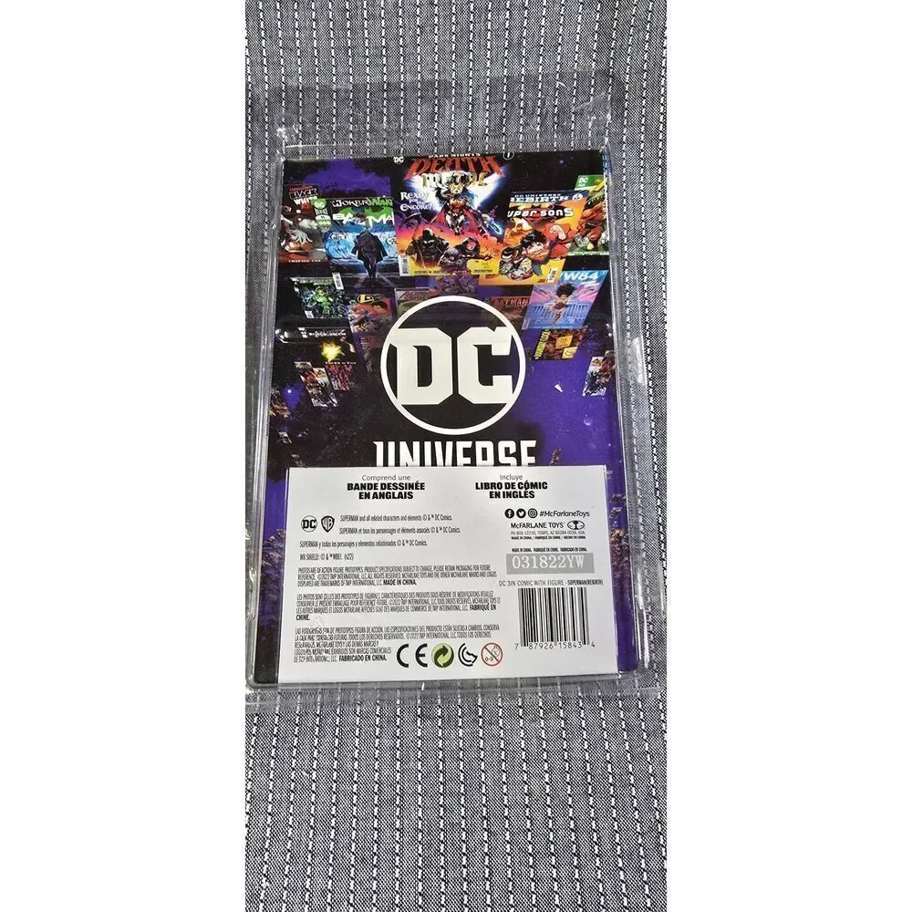 Aquaman Flashpoint and Superman Rebirth Page Punchers 3-Inch Figure & Comic